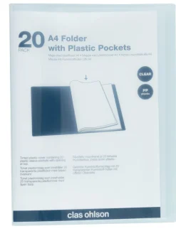 Demopärm A4, 20 fickor