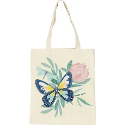 Diamond Painting Bag Butterfly DIY tygpåse