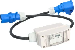Digital elmätare på kabel CEE