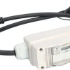 Digital elmätare på kabel Schuko