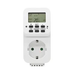 Digital termostat för element, frostvakt 0-40 grader