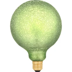 Dimbar globlampa LED E27 krakelerad 125 mm