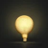 Dimbar globlampa LED E27 krakelerad 125 mm