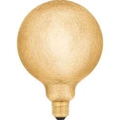 Dimbar globlampa LED E27 krakelerad 125 mm