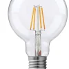 Dimbar dekorationslampa LED Glob Klar E27 Northlight