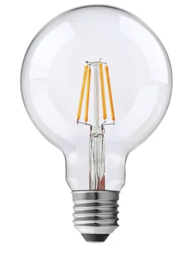 Dimbar dekorationslampa LED Glob Klar E27 Northlight