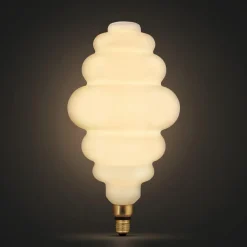 Dimbar dekorationslampa moln LED E27 4 W opal, 350 lm