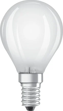 Dimbar klotlampa LED E14 Osram, varmvit