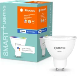 Dimbar LED lampa, RGB, GU10, Ledvance Smart+