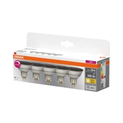 Dimbar reflektorlampa GU5.3 LED 5 W, Osram 5-pack