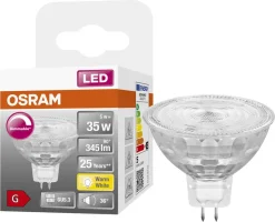 Dimringsbar LED-lampa GU5,3 (MR16) 12 V Osram Superstar