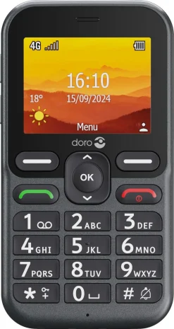 Doro Leva L11 enkel knapptelefon för äldre