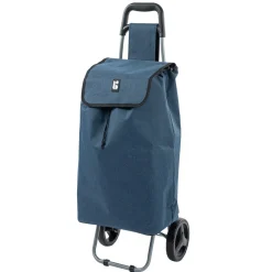 Dramatenväska shoppingvagn hopfällbar, 40 l