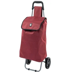 Dramatenväska shoppingvagn hopfällbar, 40 l