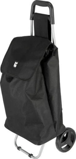 Dramatenväska shoppingvagn hopfällbar, 40 l
