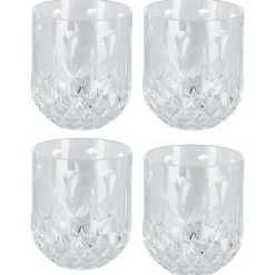 Dricksglas plast transparent 32 cl, 4-pack