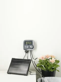 Droppbevattning solcell, 15 plantor