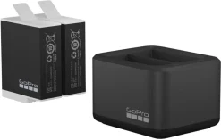 Dual Battery Charger + 2 batterier till GoPro Hero 9/10/11/12