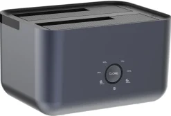 Dubbel dockningsstation med diskkloning för 2,5 och 3,5 tum hårddisk, USB 3.0