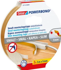 Dubbelhäftande tejp smal, Tesa