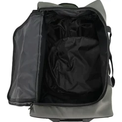 Duffel bag trunk med hjul, expanderbar, grön