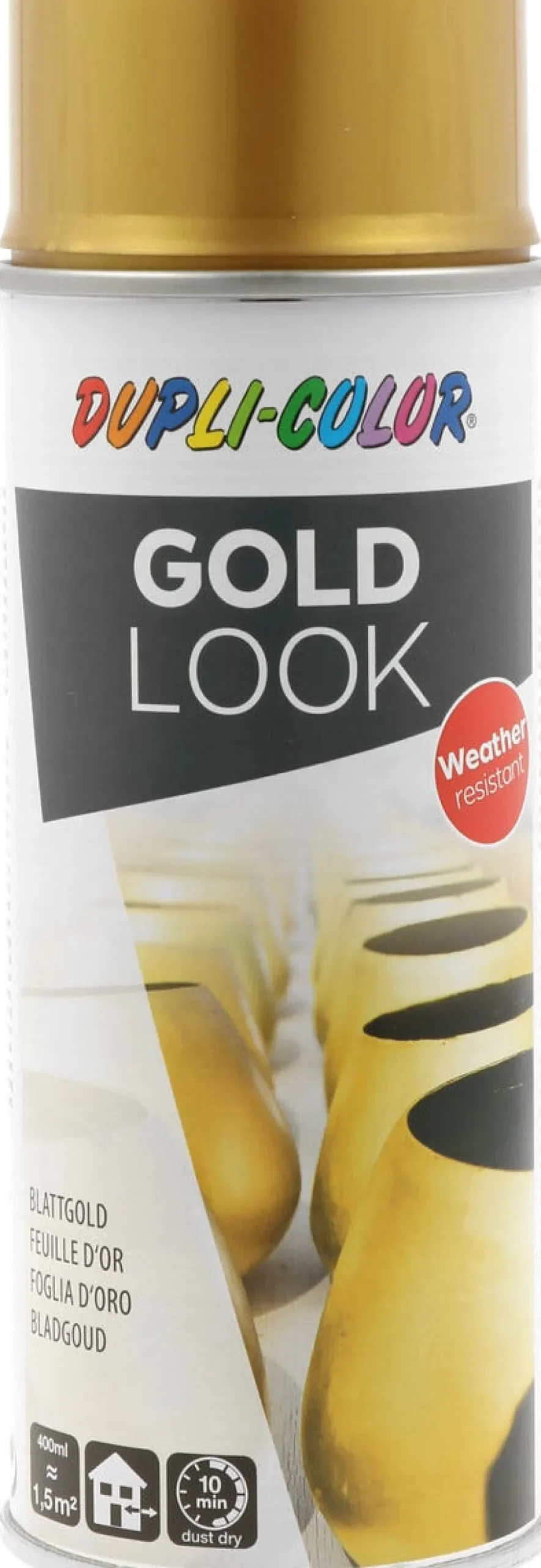 Dupli-Color Gold Look sprayfärg högblankt guld, 400 ml