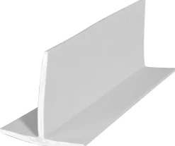 Duschlist T-profil 40 mm x 2 meter, vit