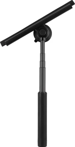 Duschskrapa med skaft, silikon, längd 23-84 cm