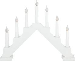 E10 flammande LED till ljusstake, 10-55 V, 4-pack