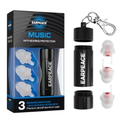 Earpeace Music filtrerande öronproppar