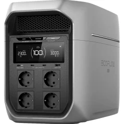 EcoFlow Delta 3 Max Plus portabel powerstation, 3000 W