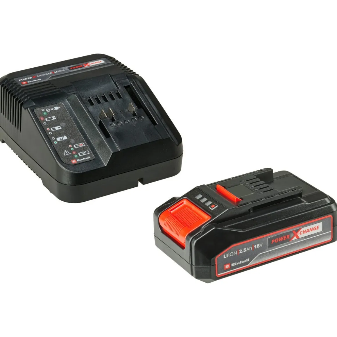 Einhell PXC batteri och laddare 18 V 2,5 Ah