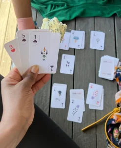 Elsa och Sam kortlek barn, med mattekort, från 3 år