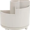 Empire S roterande liten sminkförvaring, beige