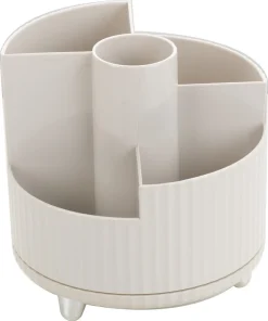 Empire S roterande liten sminkförvaring, beige