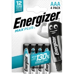 Energizer Max Plus AAA/LR03-batterier