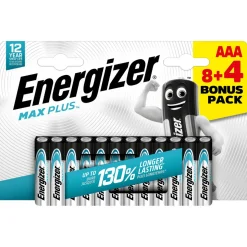 Energizer Max Plus AAA/LR03-batterier