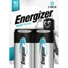 Energizer Max Plus D/LR20-batterier, 2-pack