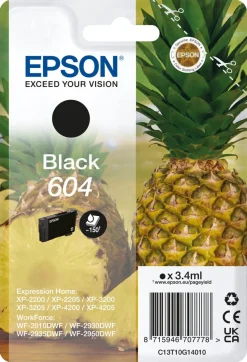 Epson 604 bläckpatron, flera färger