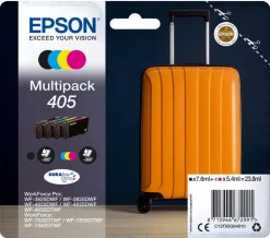 Epson 405 Resväska Multipack bläckpatronset
