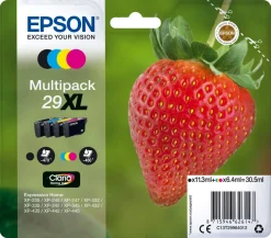 Epson 29 XL bläckpatroner Claria Home, 4 färger