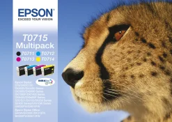 Epson T0711 till T0715 bläckpatron