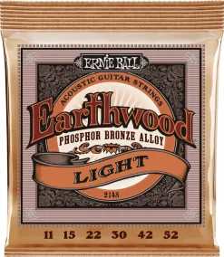 Ernie Ball Earthwood Light Acoustic 11-52 stålsträngar