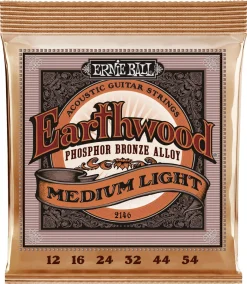 Ernie Ball Earthwood Medium Light Acoustic 12-54