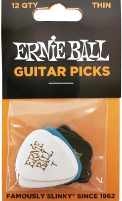 Ernie Ball plektrum gitarr, 12-pack