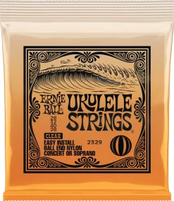 Ernie Ball Ukulele Clear concert/soprano strängset