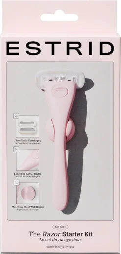 Estrid rakhyvel startkit med vägghållare och blad