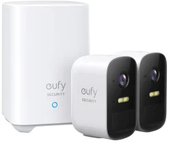 EufyCam 2C kit 2 övervakningskameror, 1 HomeBase