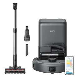 Eufy E20 3-i-1 robotdammsugare, mopp, handdammsugare