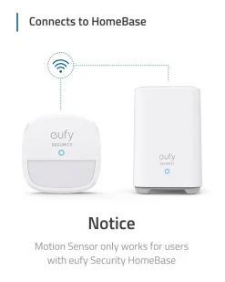 Eufy rörelsevakt till Eufy HomeBase